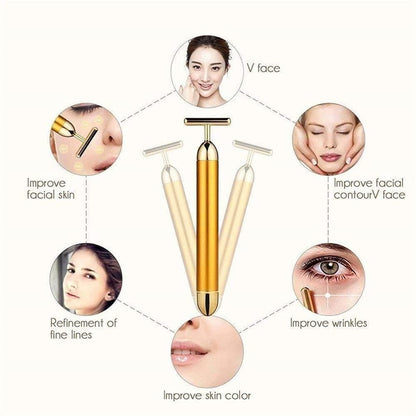 Auraglow 24K Vibrating Facial Sculptor