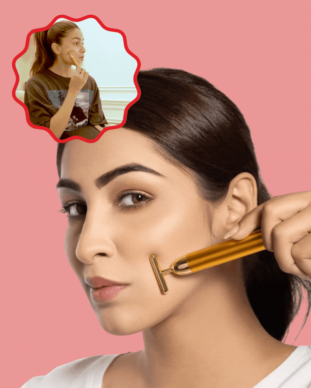 Auraglow 24K Vibrating Facial Sculptor